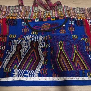 Handwoven Guatemalan Huipil Totebag